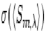 $\sigma ( \langle S_{m,\lambda}\rangle )$