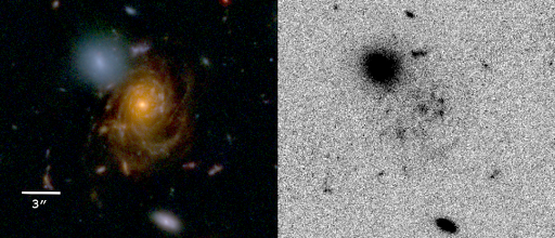 Example JADES galaxy, with comparison to HST