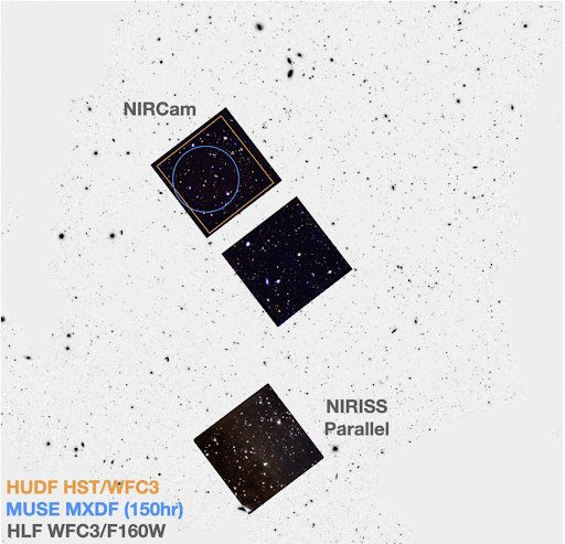 JEMS survey footprints