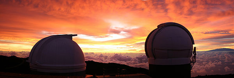 Telescope at Sunrise