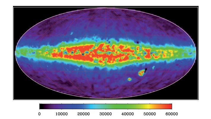 GSC 2.3 all-sky map