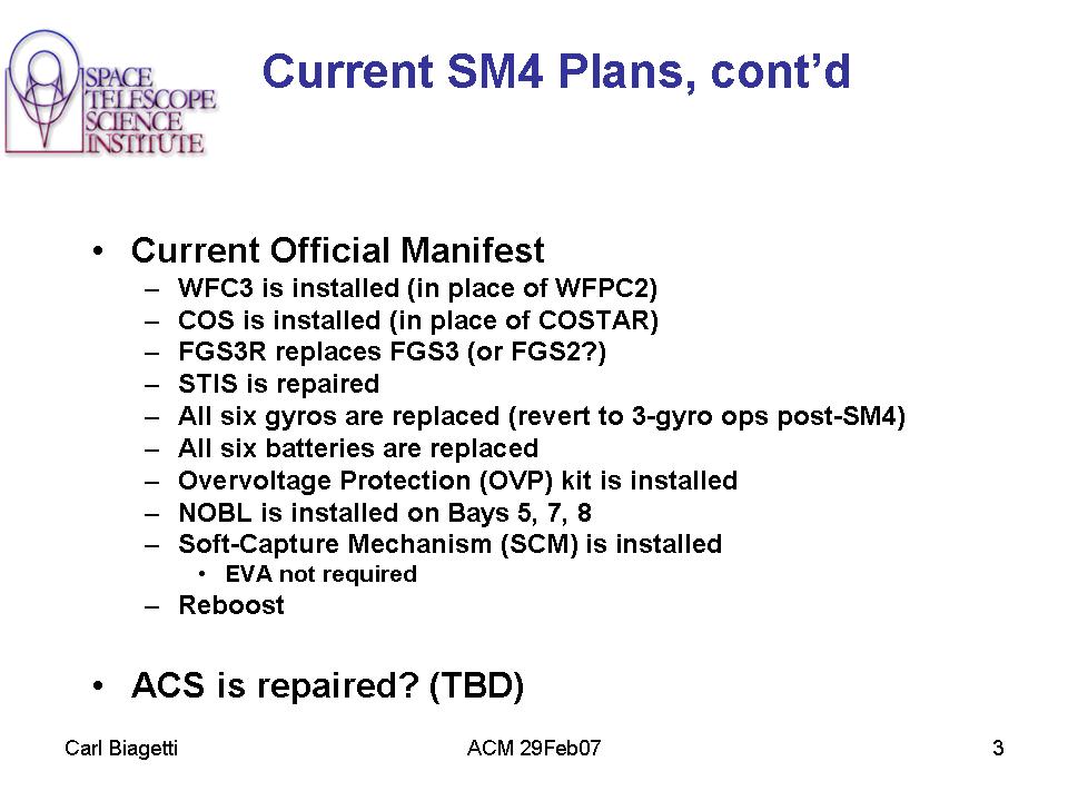 slide 3 of SM4 presentation