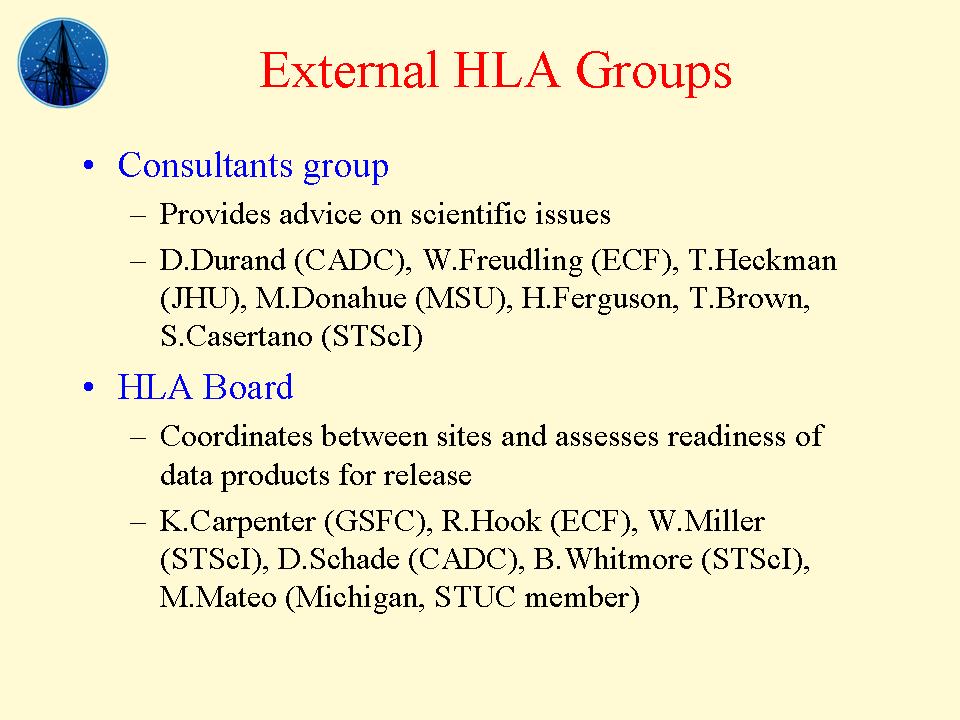 slide 10 of HLA presentation
