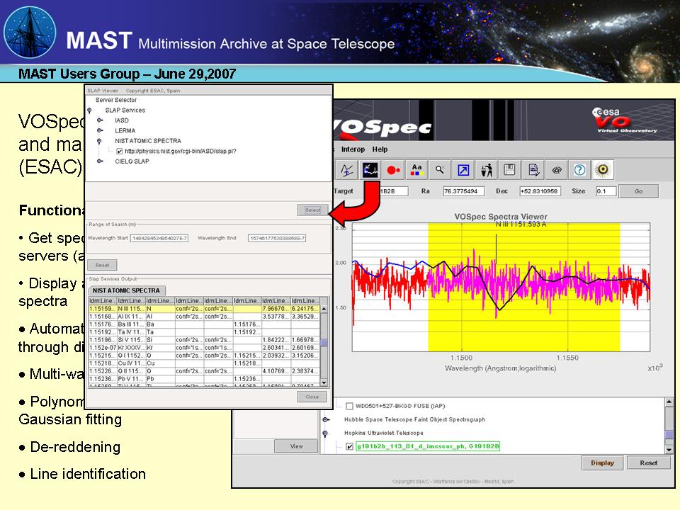 slide 4 of VOSPEC presentation