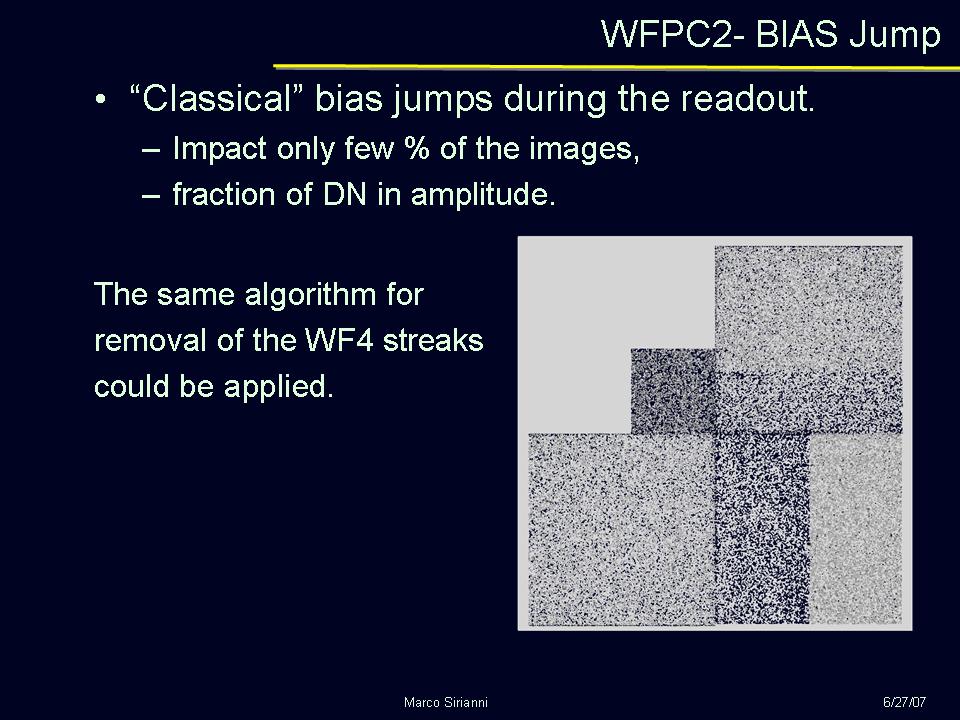 slide 8 of WFPC2 closeout presentation