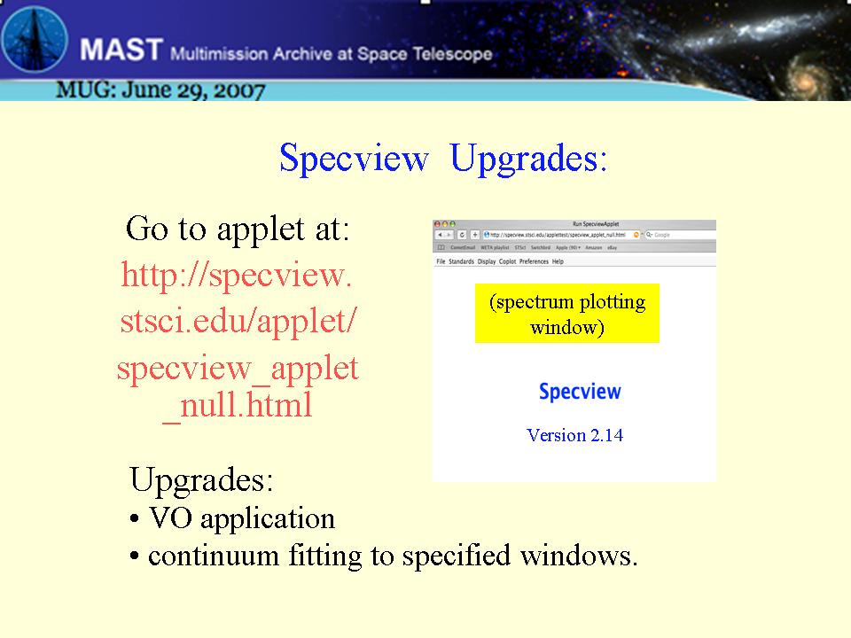 slide 6 of MAST Tools presentation