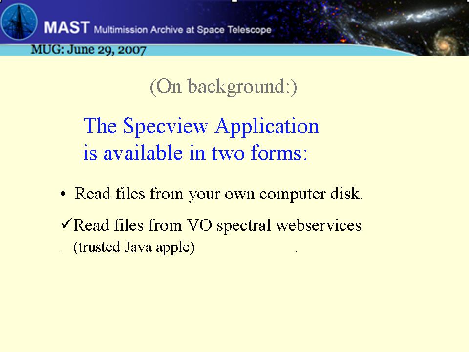 slide 7 of MAST Tools presentation